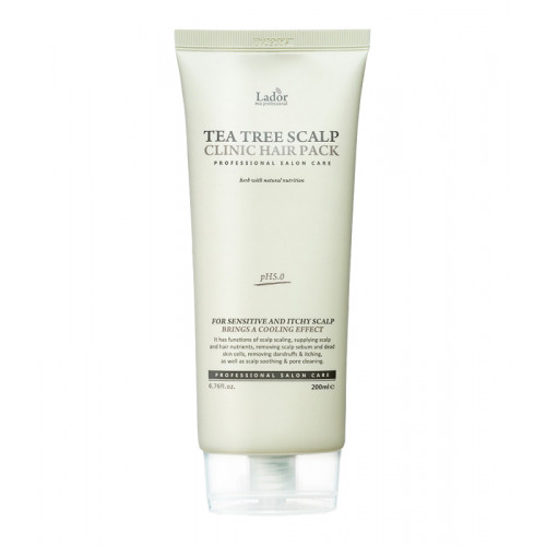 Пилинг для кожи головы    Tea Tree Scalp Clinic Hair  с чайным деревом   200ml  Lador